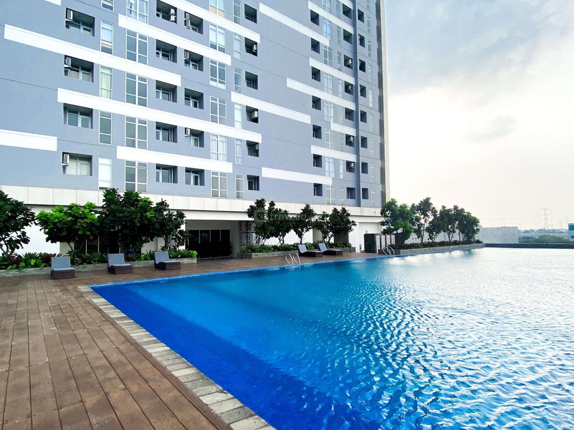 Best Homey And Nice Studio At Vasanta Innopark Apartment By Travelio Cikarang Exterior photo